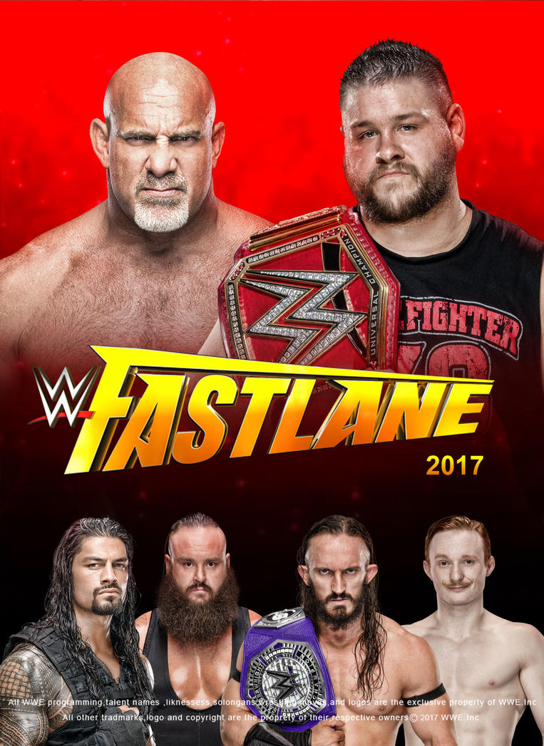 WWE Fastlane 2017 Poster V3 by edaba7