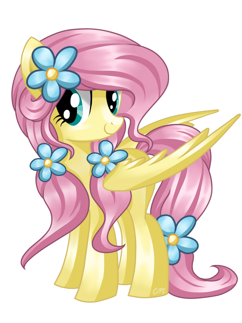 fluttershy__different_mane__by_sunshines