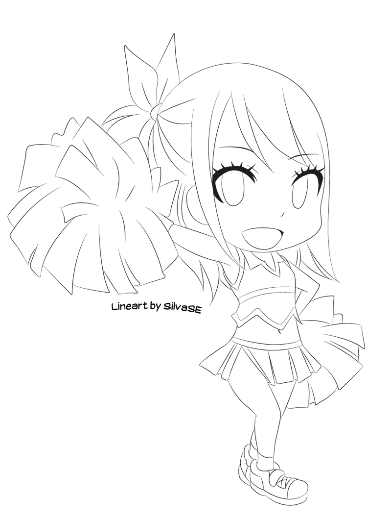 fairy tail lucy chibi coloring pages - photo #6