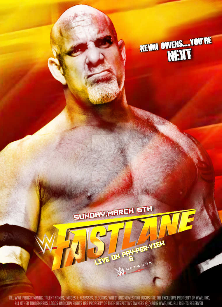 WWE Fastlane 2017 Poster by SidCena555