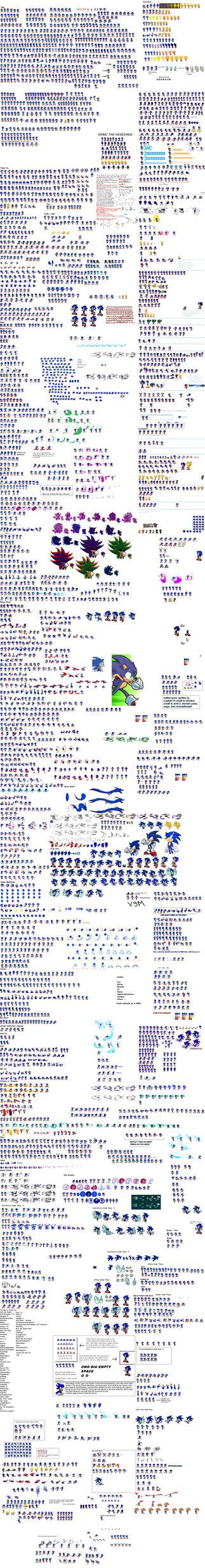 Ultimate Sonic Sheet 25 By Broly9990 On Deviantart