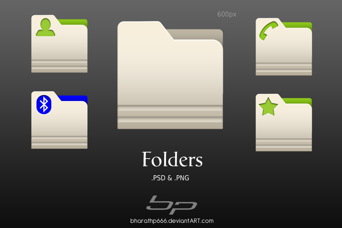 Android: Folders by bharathp666 on DeviantArt